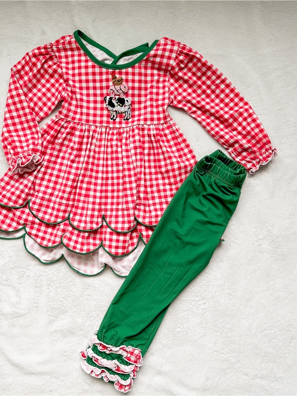 Christmas on the Farm Legging Set